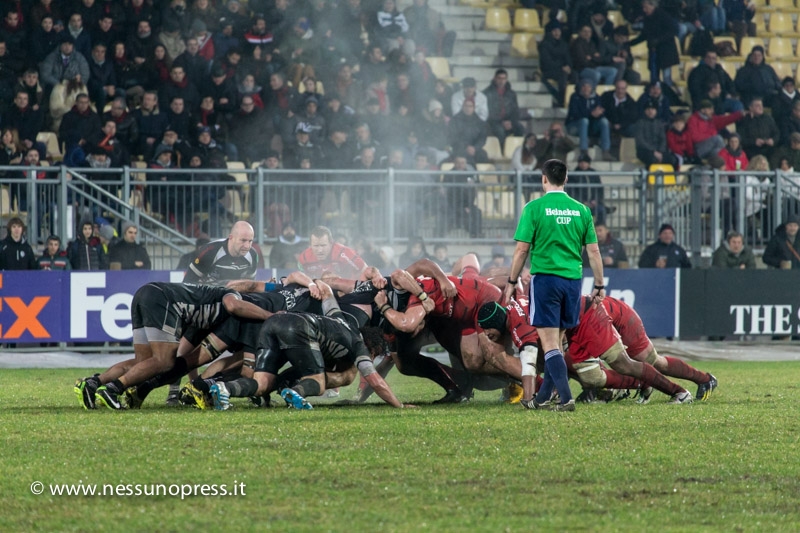 Heineken Rugby Cup - Zebre Parma Vs Stade Toulousain<