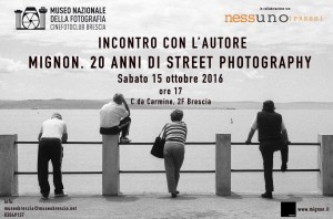 calendario incontri > Incontro con l'autore: Mignon. 20 anni di Street Photography